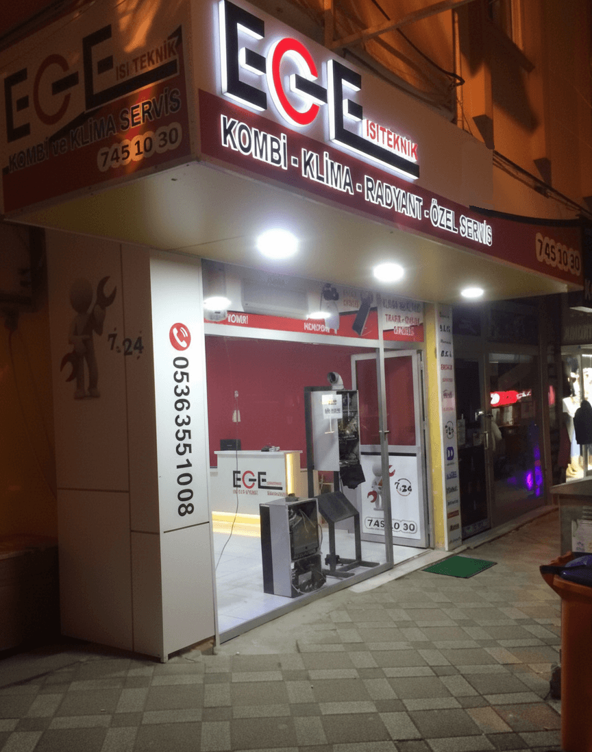 Ege Isıteknik Dükkan Dış Görünüm